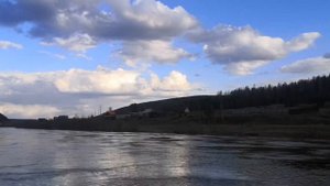 Река Лена в посёлке Жигалово