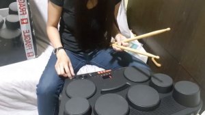 YAMAHA DD75 PORTABLE DIGITAL DRUM SET REVIEW
