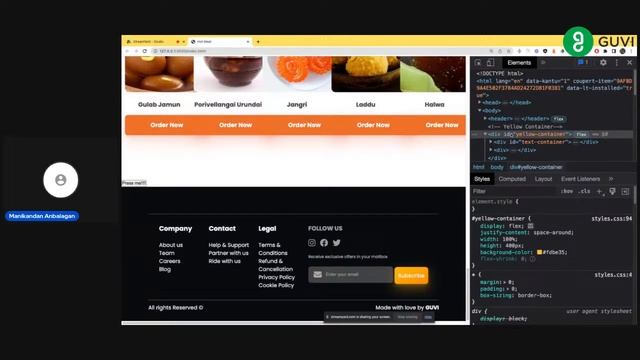 ?LIVE: Figma Design to HTML and CSS |  PART 4 | Tamil | GUVI