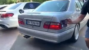 W210 E55 AMG Custom Выхлоп, звук, прострелы. Pop bung. Лучший звук AMG. Самый быстрый W210