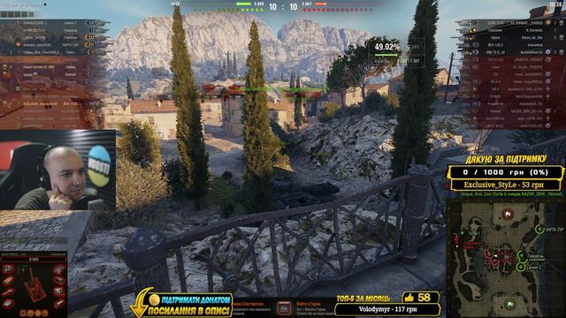 ВЕЛИКІ КАЛІБРИ - ВЗВОД З ЕКСКЛЮЗІВОМ І ВЛАДИСЛАВОМ | Vgosti UA | World Of Tanks українською смотреть онлайн