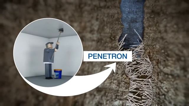 PENETRON kristalinė betono hidroizoliacija - patikima apsauga nuo vandens
