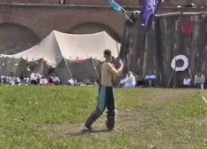 19970612 VHSrip 1КРистфех 3-я соло-композиция (короткий меч)