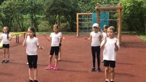 Ритмическая гимнастика «Скачут зайки!». ГБОУ Школа № 1944.