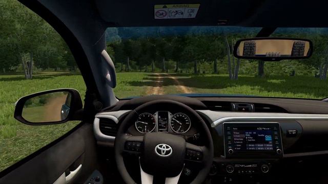 2021 Toyota Hilux SR5 - City Car Driving | Logitech G29 смотреть онлайн