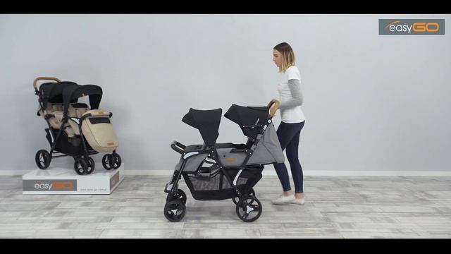 EasyGo Fusion - Wózek rok po roku lub bliźniaczy смотреть онлайн