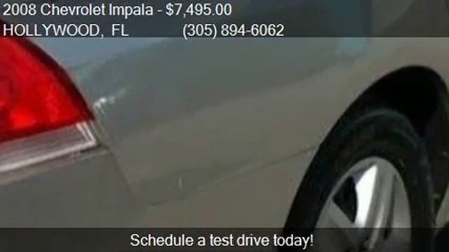 2008 Chevrolet Impala LS 4dr Sedan w/ roof rail curtain dele смотреть онлайн
