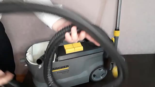 "Karcher" Puzzi 10/1 cоединение насадок / шланга смотреть онлайн