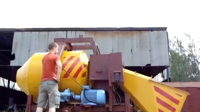 Бетоносмеситель Ferrovial Annaba HD750 аналог JZC750