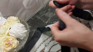 РОЗА ИЗ КОСЫНКИ КРАСОТЫ МНОГО НЕ БЫВАЕТ