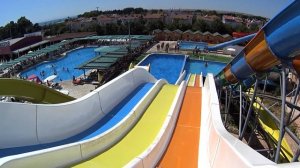 Rainbow Water Slide at Trend Aqua Park