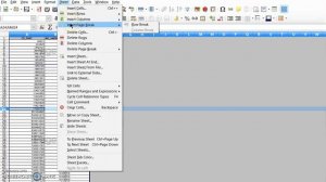 How to insert a “Page Break" with Libre Office Calc v5