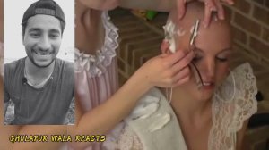 ASMR||Pretty girl forced head shaving slave girl#girlswithshavedheads #asmrshave #femalesshaving