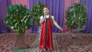 Народный вокал соло русская народная песня Земляничка ягодка Остерский детский сад Солнышко Баранов