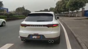 The ipe exhaust for The New Macan 2019