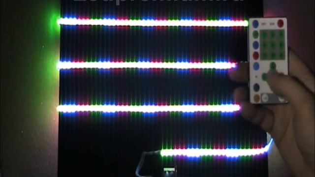 Светодиодная лента RGB 5050 Бегущая волна смотреть онлайн