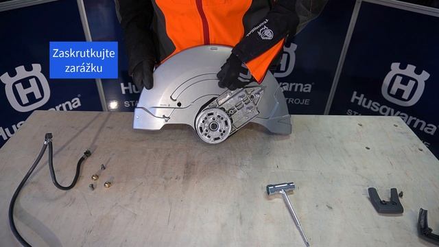 Rozbrusovacia píla Husqvarna K970 смотреть онлайн