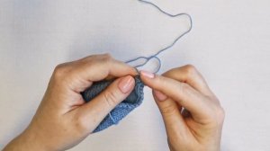 Вязаные трусики-шорты для куклы