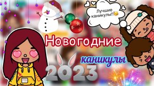 Новогодние каникулы 2023 ??/ Toca Life World / тока бока / toca boca / Secret Toca