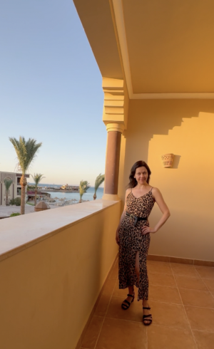 Наш балкон на закате. Sentido Mamlouk Palace Resort. Sunrise. Хургада. Египет.