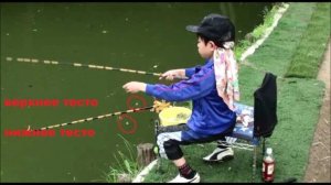 Херабуна.Тяжелая насадка=толстая антенка поплавка