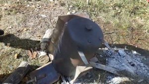 Печка для походной бани из водонагревателя. Подробный обзор. Изобретатель Василий