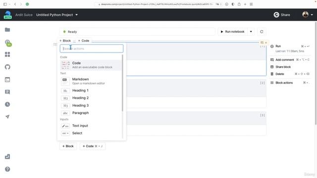 Using Deepnote | Automate Everything with Python