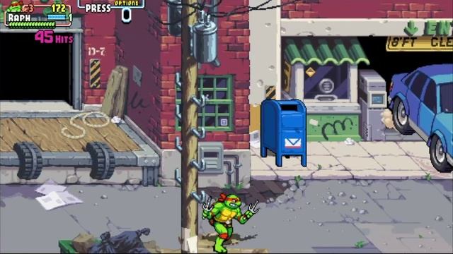 PS 4 Teenage Mutant Ninja Turtles Shredders Revenge Episode 2 Big Apple, 3 PM Прохождение