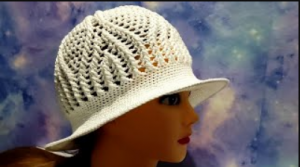ЛЕТНЯЯ ШЛЯПКА КРЮЧКОМ на любой размер. Шляпка для начинающих, подробный М.К. (720p).mp4