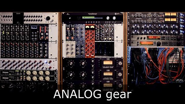 Analog vs Digital mixing.