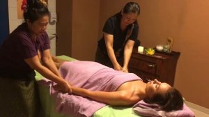Тайский королевский массаж в четыре руки. Мореон SPA