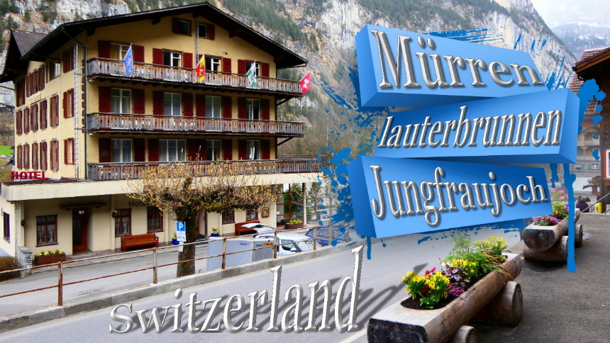 Дорога Домой "Lauterbrunnen" на автобусе в "Interlaken" (Швейцария)  /Campark X40 - тест камеры/