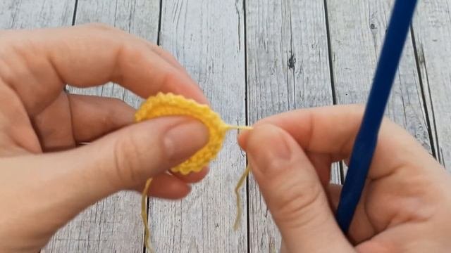 Цветок вязаный крючком/crochet Flower