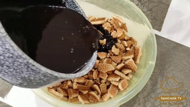 Шоколадная колбаска к чаю любимое лакомство из детства