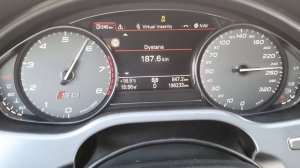 AUDI S8 D4 4.0 TFSI 667KM STAGE 2 SPEED TEST 80-260 km/h SynekTUNE !!!