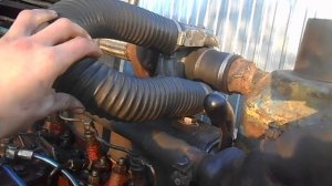 Встановив турбіну на ЮМЗ-6