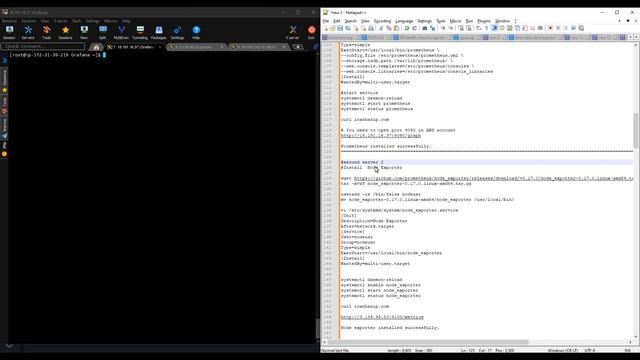 Grafana Prometheus MySQL Node exporter monitoring |  grafana with prometheus |  #grafana #prometheu