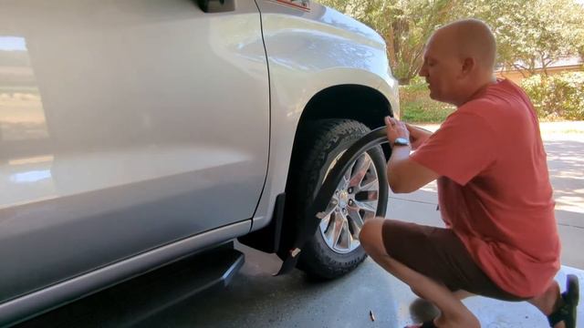 Adding some minimal flair to the Silverado! Air Design fender flares p/n #19419893. смотреть онлайн