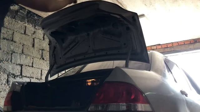 Открытие багажника Lancer 9 смотреть онлайн