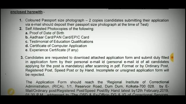 WEST BENGAL DIRECTORATE OF CORRECTIONAL SERVICE //CONTRACTUAL JOB 2019//DATA ENTRY OPERATOR// смотреть онлайн