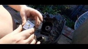 Шкода Октавия А5 Замена света габарита.Skoda Octavia A5 Replacing side light