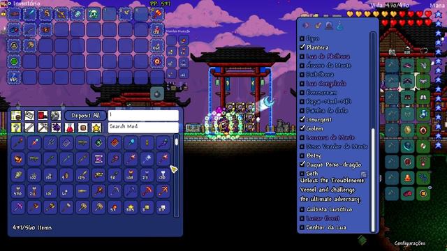 HIT KILL? NEM FERRANDO! (BOSS SETH) Terraria SPLIT Mod #09 смотреть онлайн
