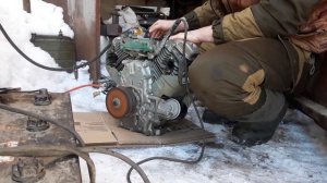 Легкий ремонт двигателя HONDA GX 620