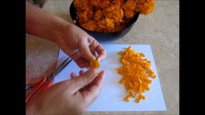 Имеретинский шафран. Приготовление специи. Imeretian saffron. Cooking spices. იმერული ზაფრანა.