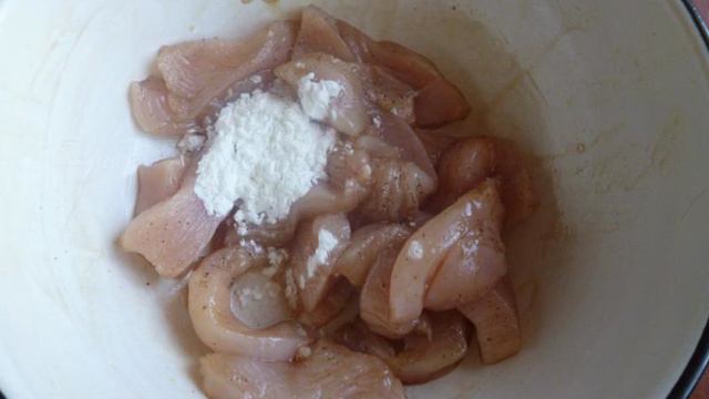 Куриное филе с кунжутом