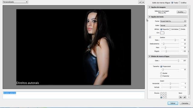 Aplicando marca dagua Lightroom 5.7 смотреть онлайн