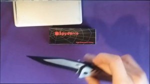 Демонстрация Нож складной FA10 Spyderco