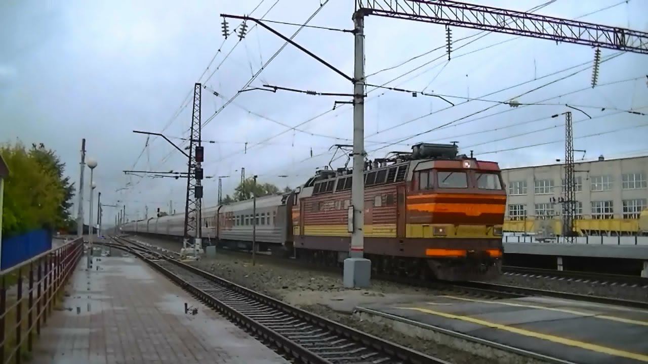 ЧС4Т-387 с поездом №37 Томск - Москва смотреть онлайн