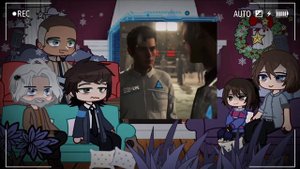 Реакция Detroit: Become Human || Gacha Club ||