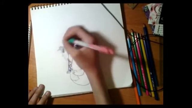 Рисуем кошу фентези